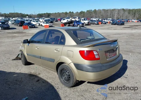 2007 Kia Rio Lx z USA, uszkodzony, nr VIN KNADE123876235296